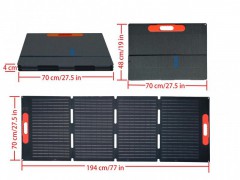 MoveTo 户外可折叠便携式太阳能电池板 600W图1