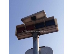 宁夏分体式太阳能爆闪灯 红蓝爆闪警示灯 道路安全警示灯报价图3